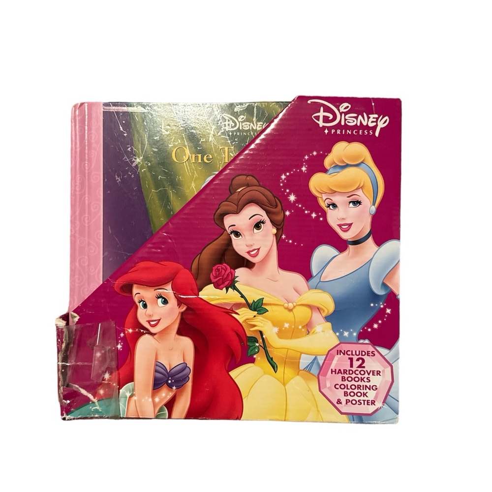 12 Disney Princess Hardcover Books